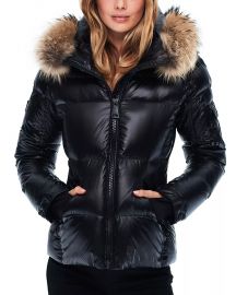 Blake Fur-Trim Short Down Coat at Bloomingdales